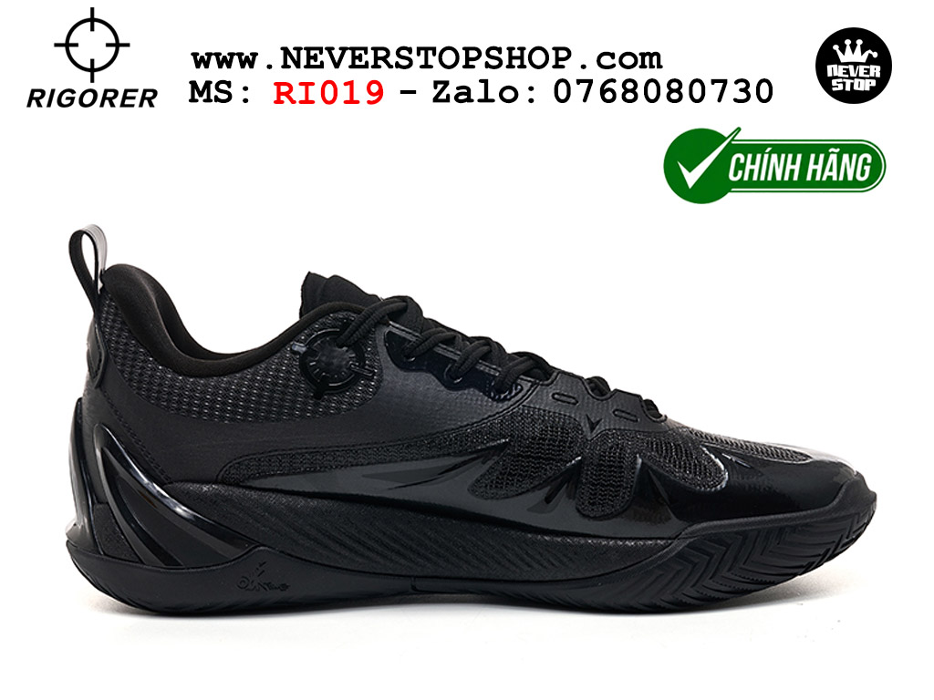 Giày bóng rổ outdoor Rigorer AR 3 Đen Đỏ original real chính hãng giá rẻ tốt nhất tại NeverStopShop.com HCM