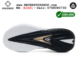 Giày bóng rổ outdoor Rigorer AR 3 Đen Trắng Vàng original real chính hãng giá rẻ tốt nhất tại NeverStopShop.com HCM