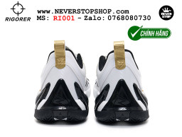 Giày bóng rổ outdoor Rigorer AR 3 Đen Trắng Vàng original real chính hãng giá rẻ tốt nhất tại NeverStopShop.com HCM