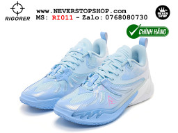 Giày chính hãng Rigorer AR 3 Trắng Xanh Austin Reaves authentic, đế rít bám sân chống mòn cực tốt NeverStop Basketball Sneaker Shop Giày bóng rổ outdoor Rigorer AR 3 Trắng Xanh original real chính hãng giá rẻ tốt nhất tại NeverStopShop.com HCM