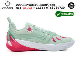 Giày chính hãng Rigorer AR 3 Xanh Hồng Austin Reaves authentic, đế rít bám sân chống mòn cực tốt NeverStop Basketball Sneaker Shop Giày bóng rổ outdoor Rigorer AR 3 Xanh Hồng original real chính hãng giá rẻ tốt nhất tại NeverStopShop.com HCM