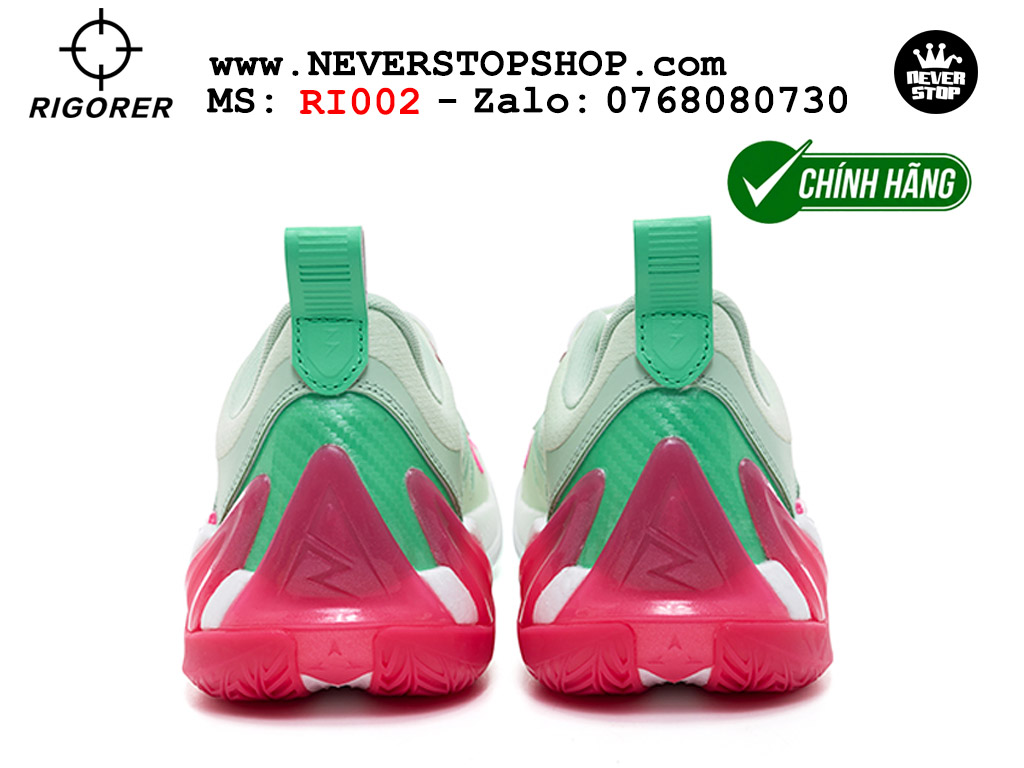 Giày chính hãng Rigorer AR 3 Xanh Hồng Austin Reaves authentic, đế rít bám sân chống mòn cực tốt NeverStop Basketball Sneaker Shop Giày bóng rổ outdoor Rigorer AR 3 Xanh Hồng original real chính hãng giá rẻ tốt nhất tại NeverStopShop.com HCM