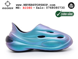 Dép cao su nam nữ Rigorer Dong Dong Slides Xanh Tím Original thể thao siêu bền chống trượt chống nước giá tốt NeverStopShop.com