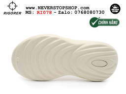 Dép cao su nam nữ Rigorer Dong Dong Slides Trắng Original thể thao siêu bền chống trượt chống nước giá tốt NeverStopShop.com