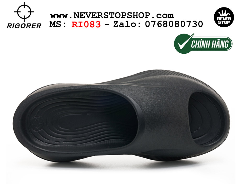Dép chính hãng nam nữ Rigorer Horizon Slides Đen Original thể thao siêu bền chống trượt chống nước giá tốt NeverStopShop.com