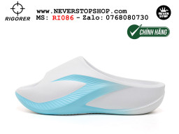 Dép chính hãng nam nữ Rigorer Horizon Slides Trắng Xanh Original thể thao siêu bền chống trượt chống nước giá tốt NeverStopShop.com