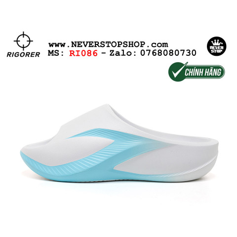 Rigorer Horizon Slides White Blue