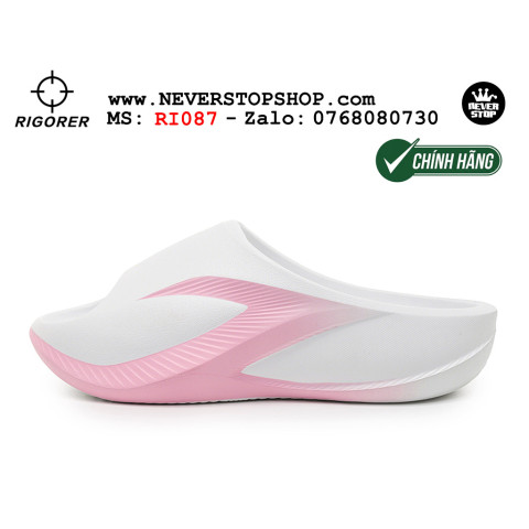 Rigorer Horizon Slides White Pink