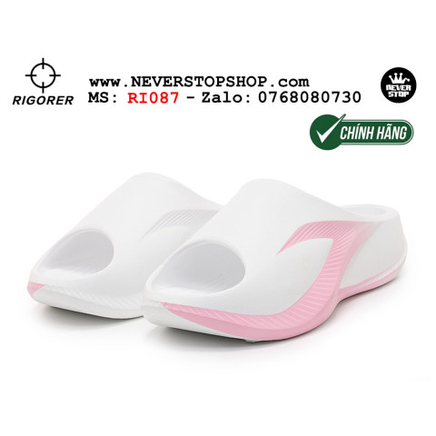 Rigorer Horizon Slides White Pink Rigorer Horizon Slides White Pink