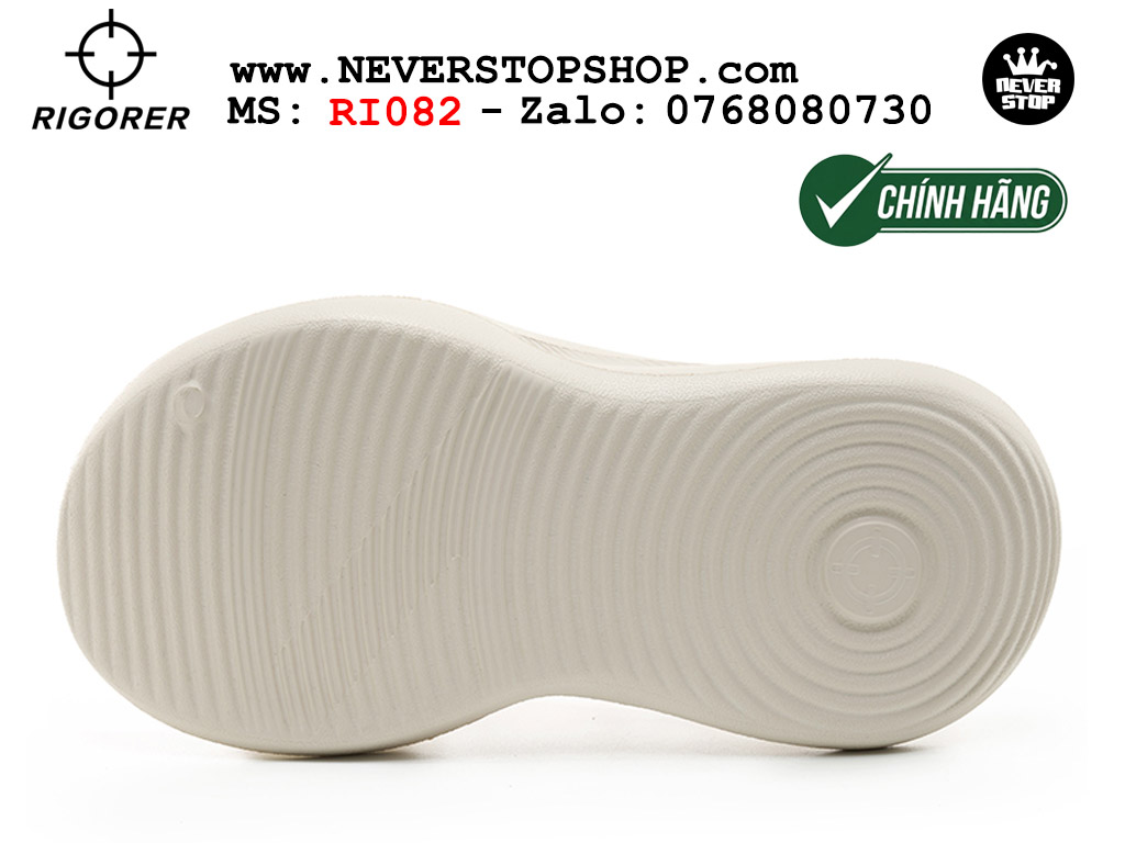 Dép chính hãng nam nữ Rigorer Horizon Slides Trắng Original thể thao siêu bền chống trượt chống nước giá tốt NeverStopShop.com