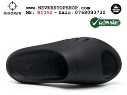 Dép chính hãng nam nữ Rigorer Mini Shark 1 Slides Đen Original thể thao siêu bền chống trượt chống nước giá tốt NeverStopShop.com