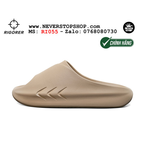 Rigorer Mini Shark 1 Slides Brown