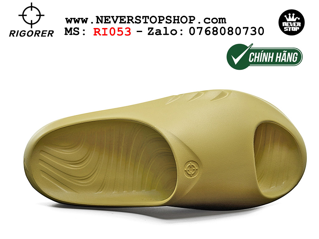 Dép chính hãng Rigorer Mini Shark 1 Slides Vàng authentic cá mập hàng đẹp mang êm chân chống trơn trượt kháng nước Dép chính hãng nam nữ Rigorer Mini Shark 1 Slides Vàng Original thể thao siêu bền chống trượt chống nước giá tốt NeverStopShop.com