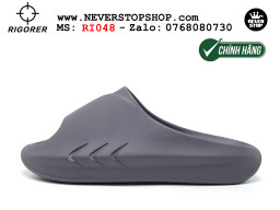 Dép chính hãng Rigorer Mini Shark 1 Slides Xám authentic cá mập hàng đẹp mang êm chân chống trơn trượt kháng nước Dép chính hãng nam nữ Rigorer Mini Shark 1 Slides Xám Original thể thao siêu bền chống trượt chống nước giá tốt NeverStopShop.com