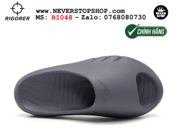 Dép chính hãng Rigorer Mini Shark 1 Slides Xám authentic cá mập hàng đẹp mang êm chân chống trơn trượt kháng nước Dép chính hãng nam nữ Rigorer Mini Shark 1 Slides Xám Original thể thao siêu bền chống trượt chống nước giá tốt NeverStopShop.com