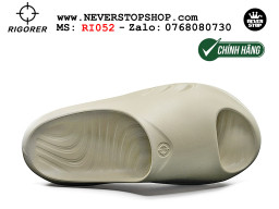 Dép chính hãng Rigorer Mini Shark 1 Slides Be Xám authentic cá mập hàng đẹp mang êm chân chống trơn trượt kháng nước Dép chính hãng nam nữ Rigorer Mini Shark 1 Slides Be Xám Original thể thao siêu bền chống trượt chống nước giá tốt NeverStopShop.com