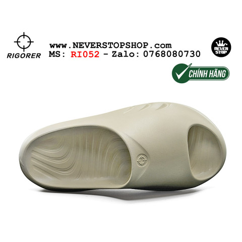 Rigorer Mini Shark 1 Slides Khaki Rigorer Mini Shark 1 Slides Khaki