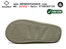 Dép chính hãng Rigorer Mini Shark 1 Slides Be Xám authentic cá mập hàng đẹp mang êm chân chống trơn trượt kháng nước Dép chính hãng nam nữ Rigorer Mini Shark 1 Slides Be Xám Original thể thao siêu bền chống trượt chống nước giá tốt NeverStopShop.com