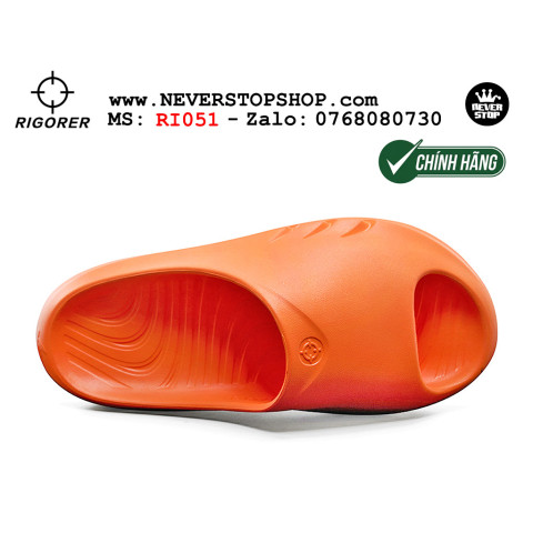 Rigorer Mini Shark 1 Slides Orange Rigorer Mini Shark 1 Slides Orange