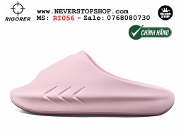 Dép chính hãng Rigorer Mini Shark 1 Slides Hồng authentic cá mập hàng đẹp mang êm chân chống trơn trượt kháng nước Dép chính hãng nam nữ Rigorer Mini Shark 1 Slides Hồng Original thể thao siêu bền chống trượt chống nước giá tốt NeverStopShop.com