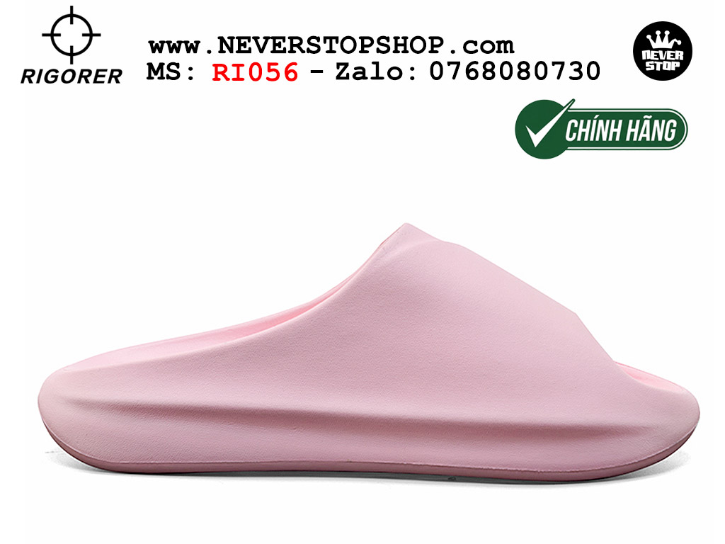 Dép chính hãng Rigorer Mini Shark 1 Slides Hồng authentic cá mập hàng đẹp mang êm chân chống trơn trượt kháng nước Dép chính hãng nam nữ Rigorer Mini Shark 1 Slides Hồng Original thể thao siêu bền chống trượt chống nước giá tốt NeverStopShop.com