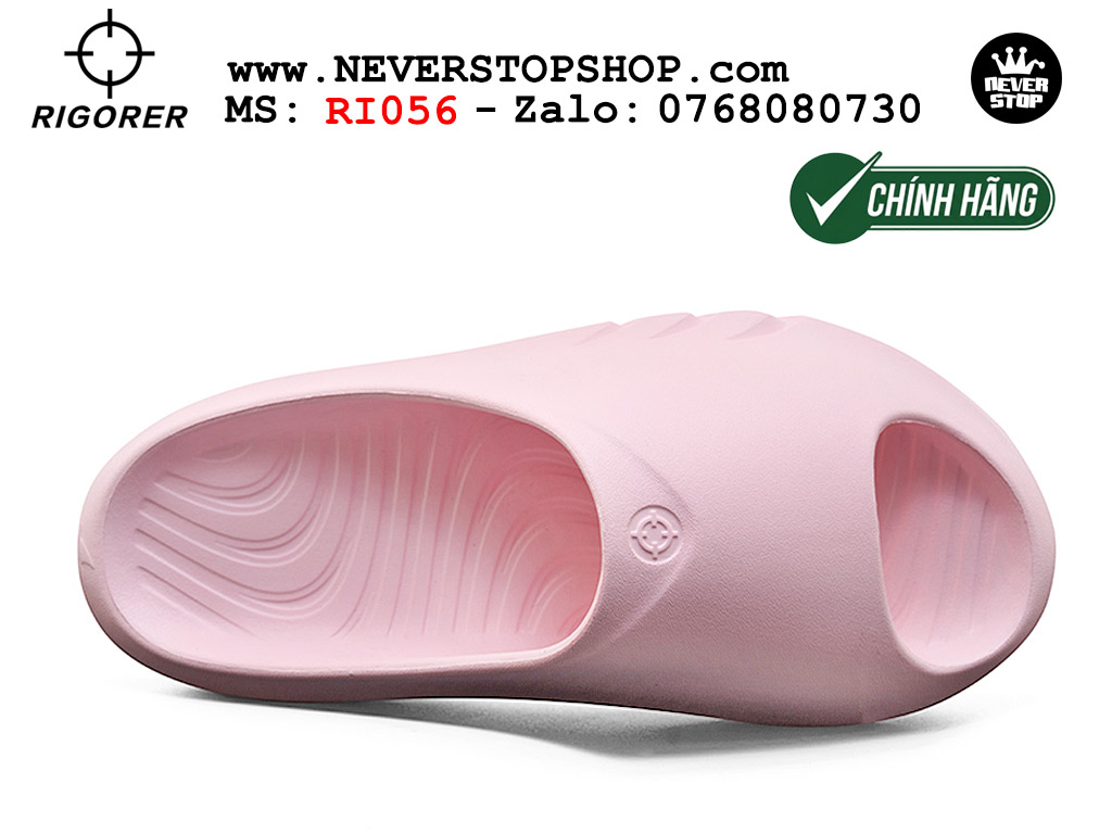 Dép chính hãng Rigorer Mini Shark 1 Slides Hồng authentic cá mập hàng đẹp mang êm chân chống trơn trượt kháng nước Dép chính hãng nam nữ Rigorer Mini Shark 1 Slides Hồng Original thể thao siêu bền chống trượt chống nước giá tốt NeverStopShop.com