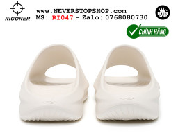 Dép chính hãng Rigorer Mini Shark 1 Slides Trắng authentic cá mập hàng đẹp mang êm chân chống trơn trượt kháng nước Dép chính hãng nam nữ Rigorer Mini Shark 1 Slides Trắng Original thể thao siêu bền chống trượt chống nước giá tốt NeverStopShop.com