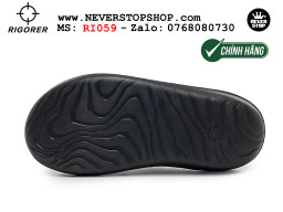 Dép chính hãng chạy bộ tập gym Rigorer Mini Shark 2 Slides Đen authentic cá mập hàng đẹp mang êm chân chống trơn trượt kháng nước Dép chính hãng nam nữ Rigorer Mini Shark 2 Slides Đen Original thể thao chạy bộ bóng rổ siêu bền chống trượt chống nước giá tốt NeverStopShop.com
