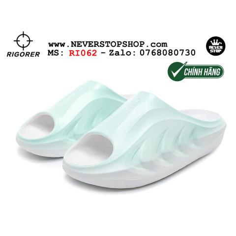 Rigorer Mini Shark 2 Slides Blue White Rigorer Mini Shark 2 Slides Blue White