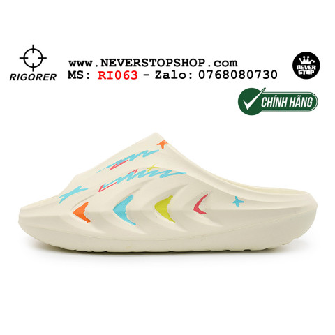 Rigorer Mini Shark 2 Slides Graffity White