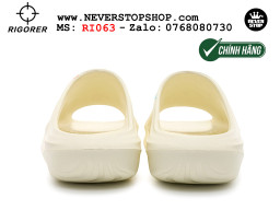 Dép chính hãng chạy bộ tập gym Rigorer Mini Shark 2 Slides Trắng Kem authentic cá mập hàng đẹp mang êm chân chống trơn trượt kháng nước Dép chính hãng nam nữ Rigorer Mini Shark 2 Slides Trắng Kem Original thể thao chạy bộ bóng rổ siêu bền chống trượt chống nước giá tốt NeverStopShop.com
