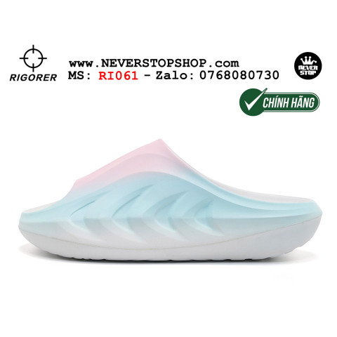 Rigorer Mini Shark 2 Slides Pink Blue