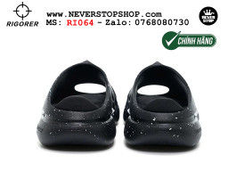 Dép bóng rổ chính hãng Rigorer Shark 3 Slides Đen authentic cá mập hàng độc hiếm mang êm chân đế chống trượt kháng nước tốt Dép chính hãng nam nữ Rigorer Shark 3 Slides Đen thể thao chạy bộ tập gym siêu bền chống trượt chống nước giá tốt NeverStopShop.com