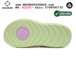 Dép bóng rổ chính hãng Rigorer Shark 3 Slides Hồng Xanh authentic cá mập hàng độc hiếm mang êm chân đế chống trượt kháng nước tốt Dép chính hãng nam nữ Rigorer Shark 3 Slides Hồng Xanh Original thể thao chạy bộ tập gym siêu bền chống trượt chống nước giá tốt NeverStopShop.com