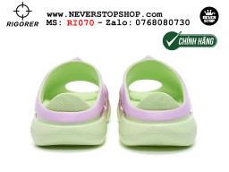 Dép bóng rổ chính hãng Rigorer Shark 3 Slides Hồng Xanh authentic cá mập hàng độc hiếm mang êm chân đế chống trượt kháng nước tốt Dép chính hãng nam nữ Rigorer Shark 3 Slides Hồng Xanh Original thể thao chạy bộ tập gym siêu bền chống trượt chống nước giá tốt NeverStopShop.com