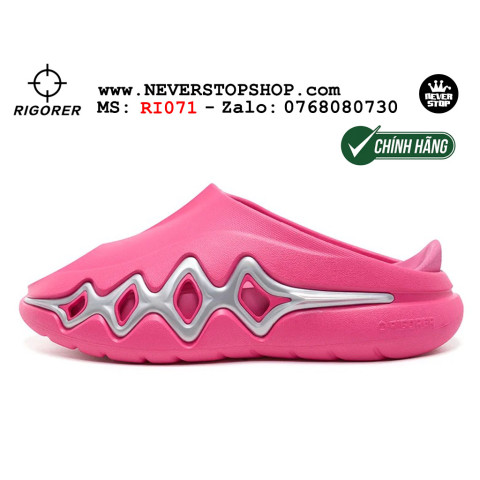Rigorer Shark 3 Slides Pink Silver