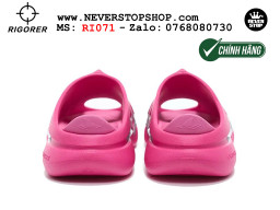 Dép bóng rổ chính hãng Rigorer Shark 3 Slides Hồng Bạc authentic cá mập hàng độc hiếm mang êm chân đế chống trượt kháng nước tốt Dép chính hãng nam nữ Rigorer Shark 3 Slides Hồng Bạc Original thể thao chạy bộ tập gym siêu bền chống trượt chống nước giá tốt NeverStopShop.com