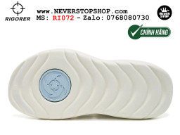 Dép bóng rổ chính hãng Rigorer Shark 3 Slides Trắng Xanh Hồng authentic cá mập hàng độc hiếm mang êm chân đế chống trượt kháng nước tốt Dép chính hãng nam nữ Rigorer Shark 3 Slides Trắng Xanh Hồng Original thể thao chạy bộ tập gym siêu bền chống trượt chống nước giá tốt NeverStopShop.com