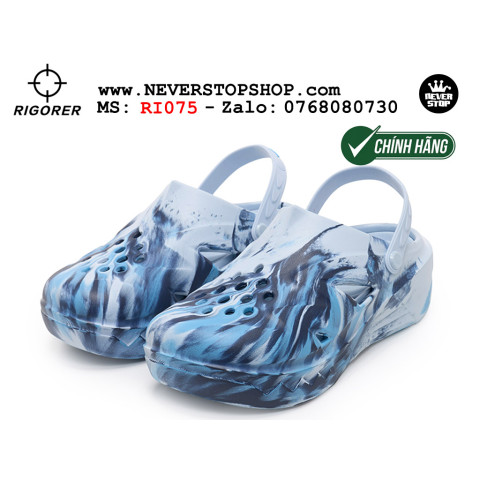Rigorer Shark 4 Slides Camo Blue Rigorer Shark 4 Slides Camo Blue