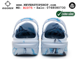 Dép đi biển chính hãng Rigorer Shark 4 Slides Xanh authentic mang êm chân đế chống trượt kháng nước tốt Dép chính hãng nam nữ Rigorer Shark 4 Slides Xanh Original thể thao đi phượt siêu bền chống trượt chống nước giá tốt NeverStopShop.com