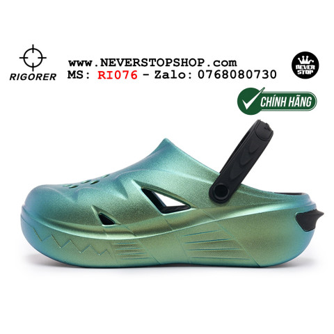 Rigorer Shark 4 Slides Green