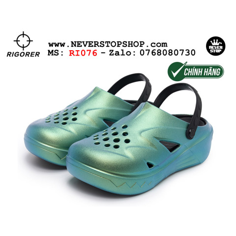 Rigorer Shark 4 Slides Green Rigorer Shark 4 Slides Green