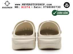 Dép đi biển chính hãng Rigorer Shark 4 Slides Trắng authentic mang êm chân đế chống trượt kháng nước tốt Dép chính hãng nam nữ Rigorer Shark 4 Slides Trắng Original thể thao đi phượt siêu bền chống trượt chống nước giá tốt NeverStopShop.com