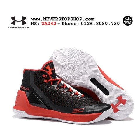 Under Armour Curry 3 Black Red