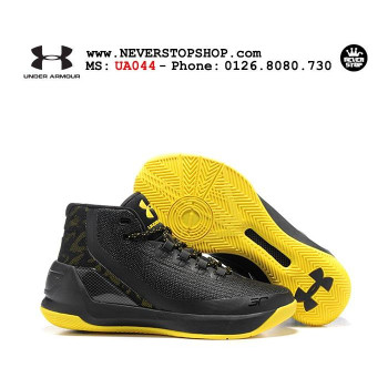 Under Armour Curry 3 Black Yellow Camo