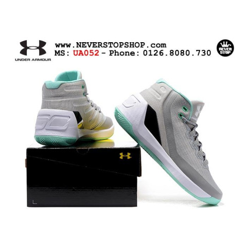 Under Armour Curry 3 Grey Mint