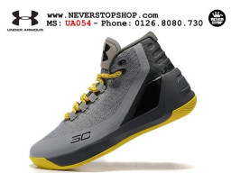Giày Under Armour Curry 3 Grey Yellow nam nữ hàng chuẩn sfake replica 1:1 real chính hãng giá rẻ tốt nhất tại NeverStopShop.com HCM