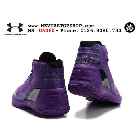 Under Armour Curry 3 Purple Black