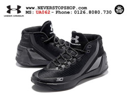 Giày Under Armour Curry 3 Triple Black nam nữ hàng chuẩn sfake replica 1:1 real chính hãng giá rẻ tốt nhất tại NeverStopShop.com HCM