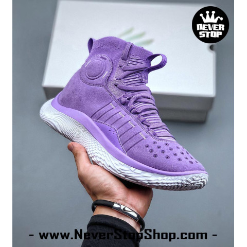 Under Armour Curry 4 Flotro Purple White